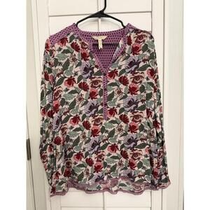 Matilda Jane Once Upon a Time Dusk or Dawn Floral Top